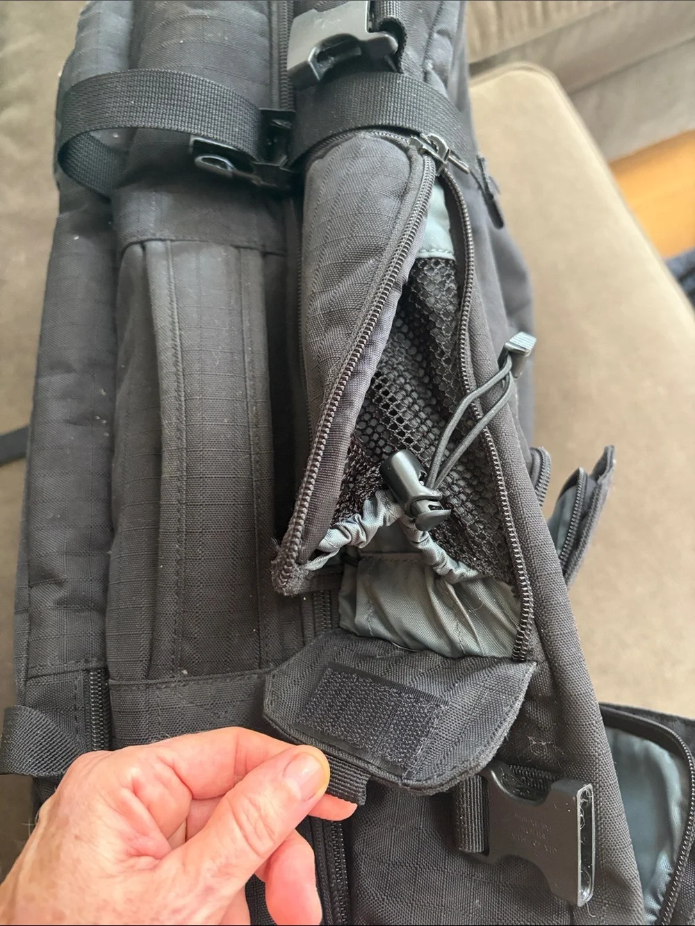 Dakine Black soft carryon Backpack